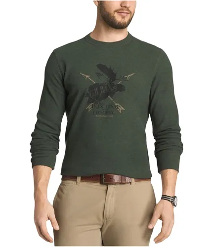 G.H. Bass & Co. Mens Outdoor Crew Thermal Sweater