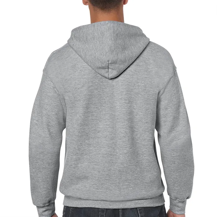 Gildan zippered fleece hoody