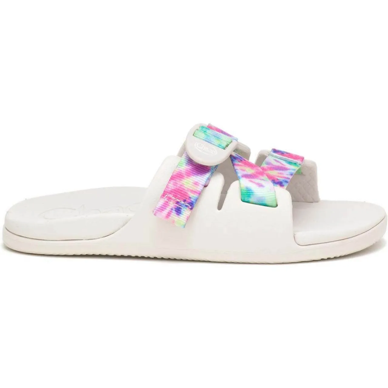 Girls' Chaco Chillos Slide -  Light Tie Dye