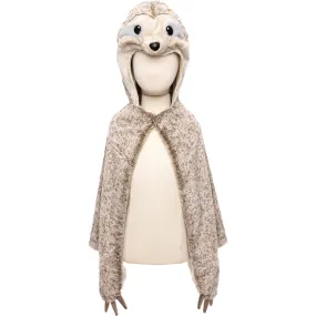 Great Pretenders Cute & Cuddly Sloth Cape, Size 4-6