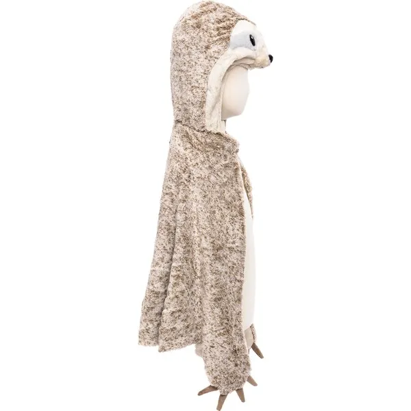 Great Pretenders Cute & Cuddly Sloth Cape, Size 4-6