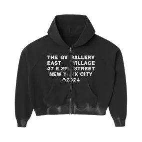 GV Gallery Raspberry Hills NYC Exclusive Zip Up Hoodie Black