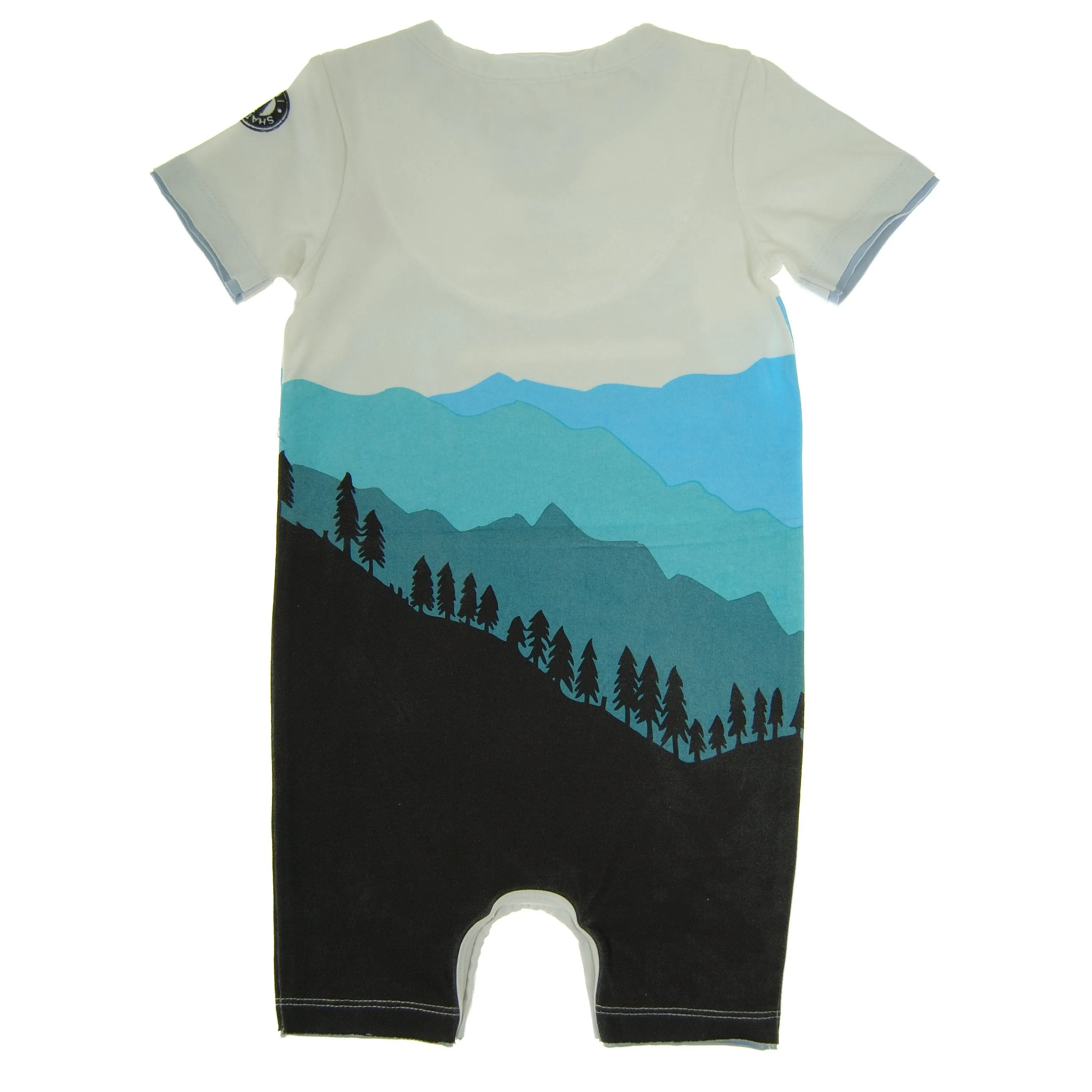 Happy Camper Romper by: Mini Shatsu