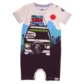 Happy Camper Romper by: Mini Shatsu