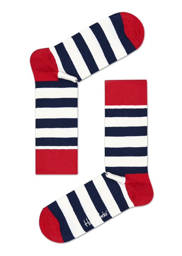 Happy Socks 'Classic Navy' Crew Sock Gift Set (4-Pairs)