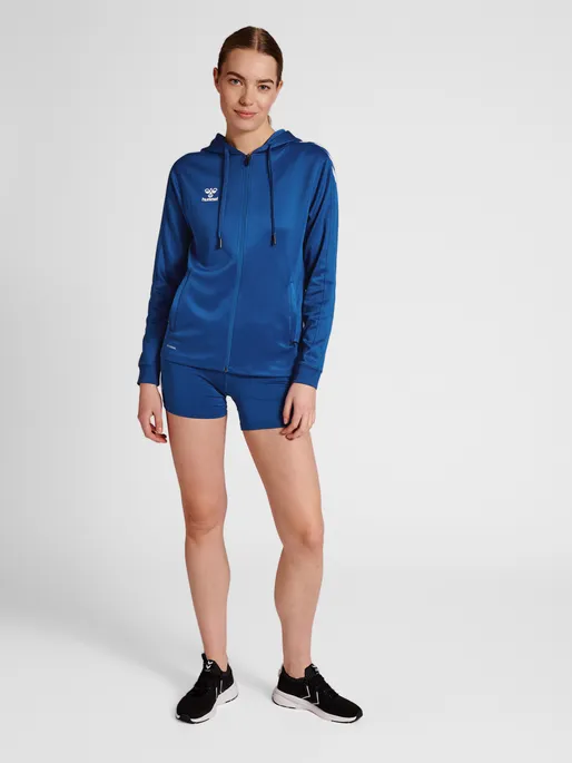 Hummel Women's Core XK Poly Zip Hoodie