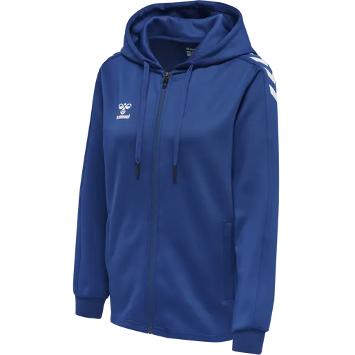 Hummel Women's Core XK Poly Zip Hoodie