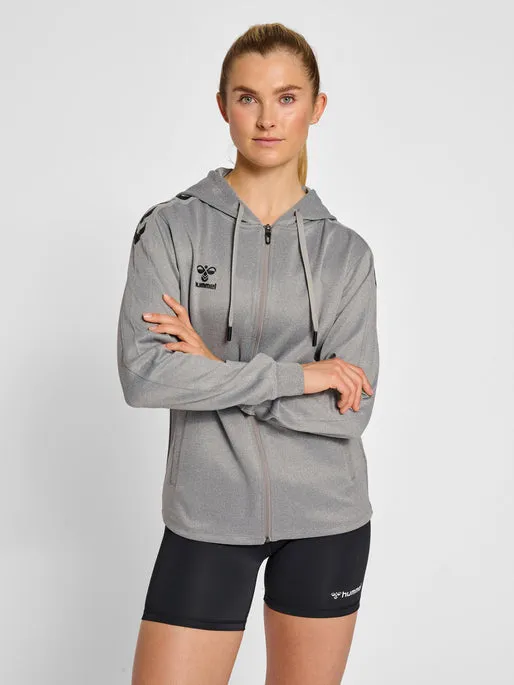 Hummel Women's Core XK Poly Zip Hoodie