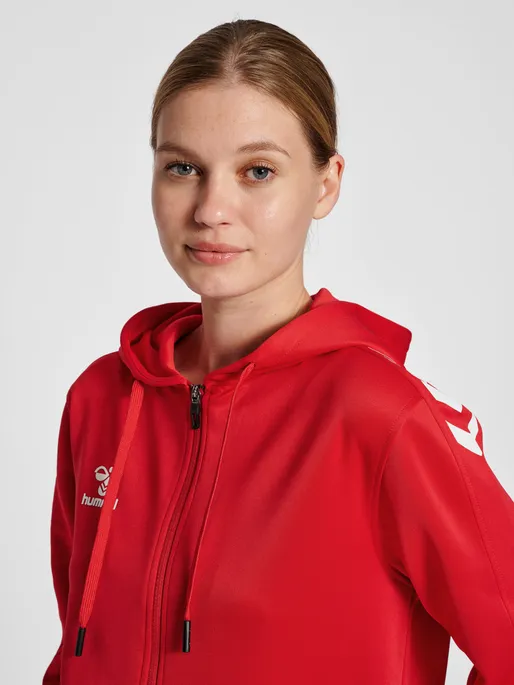 Hummel Women's Core XK Poly Zip Hoodie