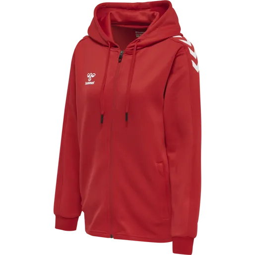 Hummel Women's Core XK Poly Zip Hoodie