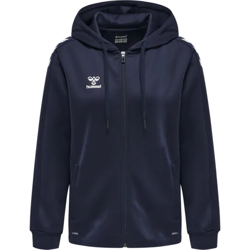 Hummel Women's Core XK Poly Zip Hoodie