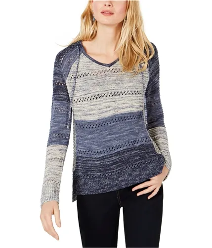 I-N-C Womens Colorblock Knit Sweater