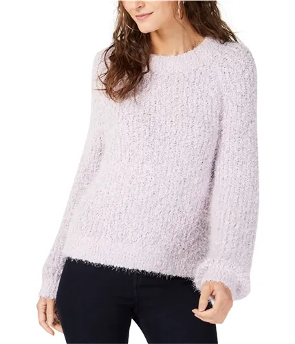 I-N-C Womens Popcorn Pullover Sweater