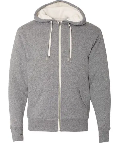 Independent Trading Co. Men's Sherpa-Lined Hooded Sweatshirt