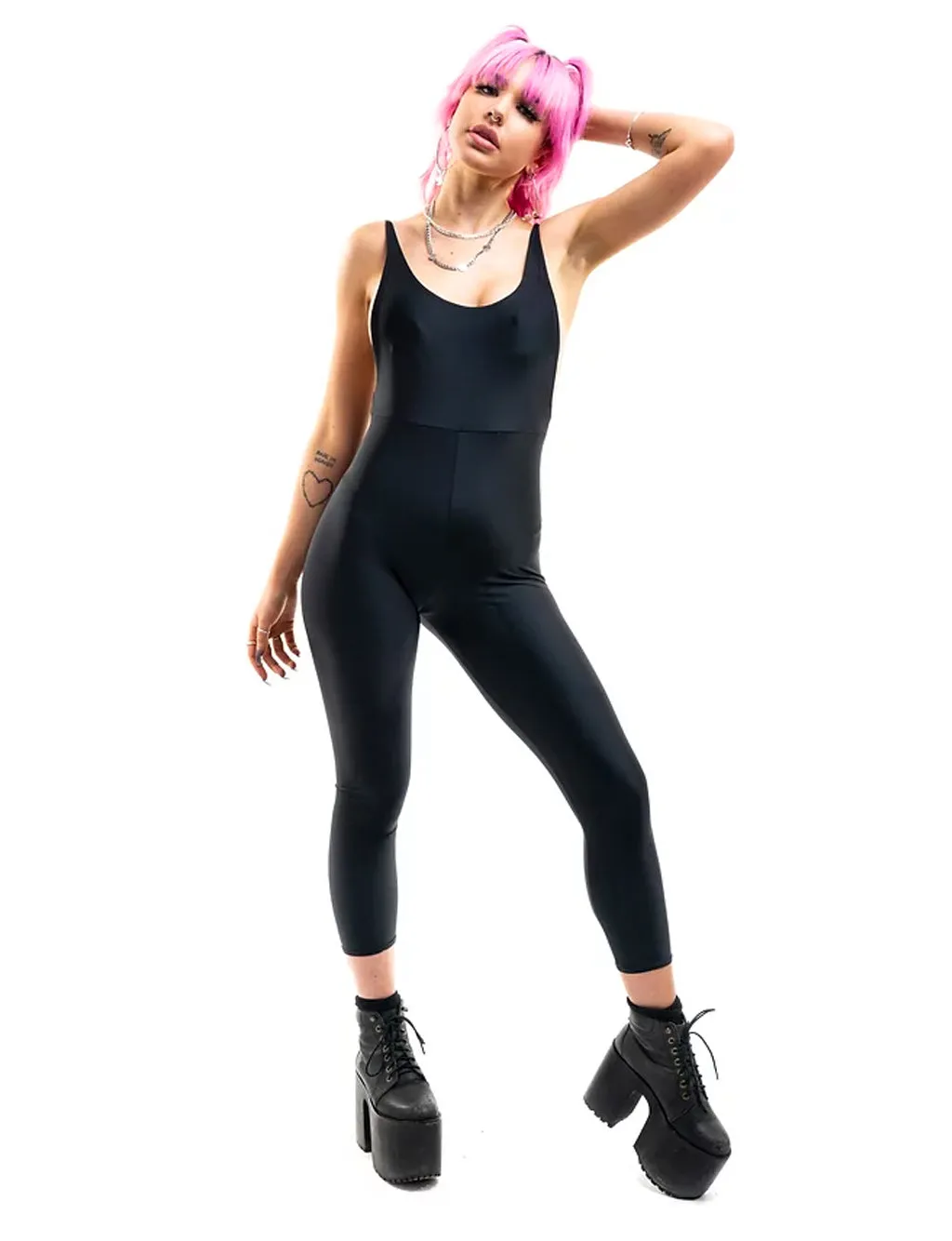 ISLA JUMPSUIT - JET BLACK