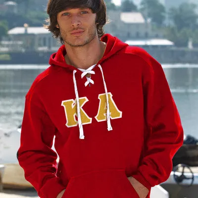 Kappa Alpha Hockey Lace Hoodie - J8830 - TWILL