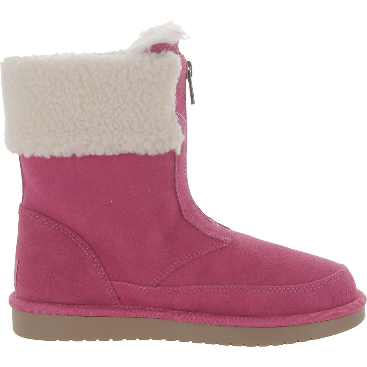 Koolaburra Girls Lytta Short Suede Ankle Winter & Snow Boots