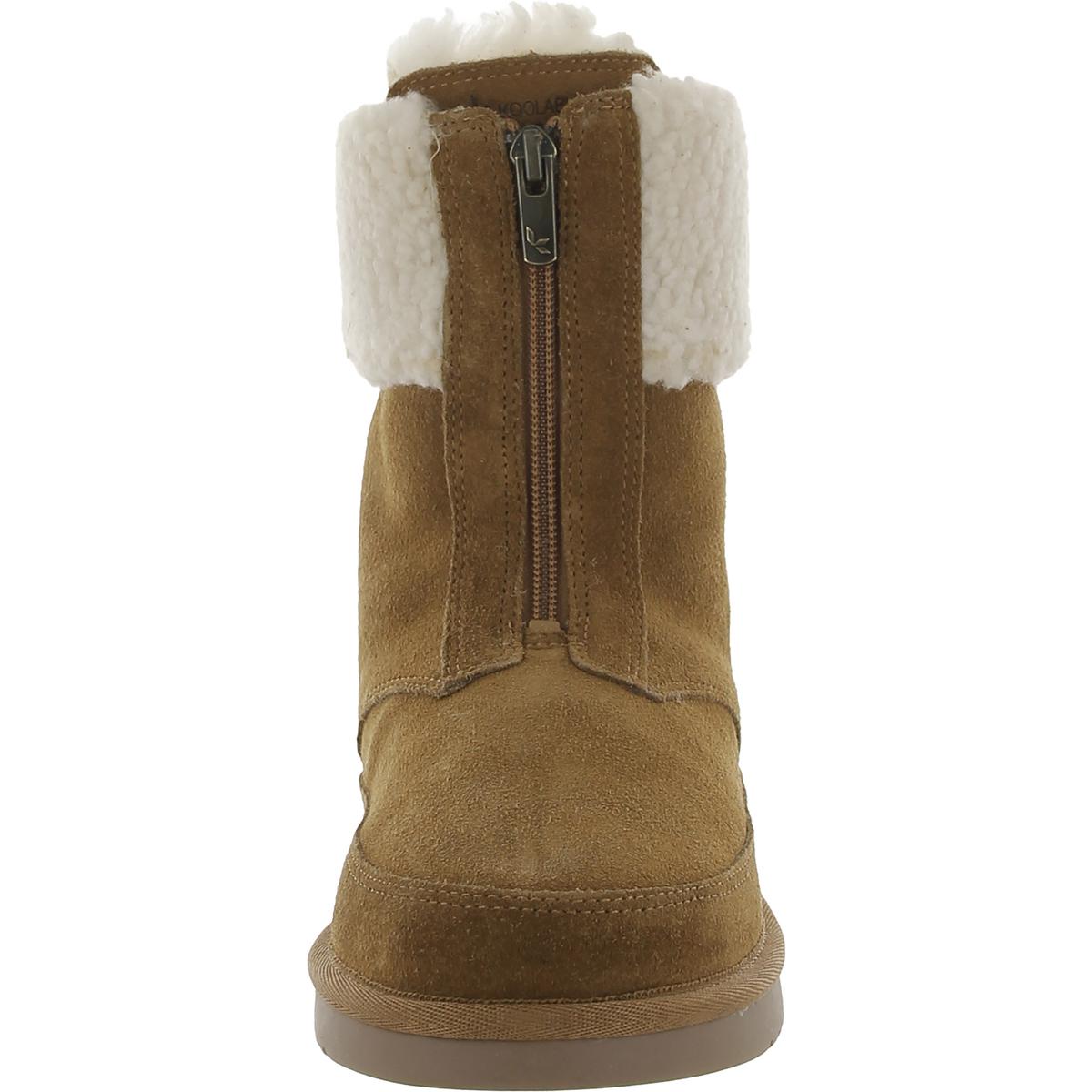 Koolaburra Girls Lytta Short Suede Ankle Winter & Snow Boots