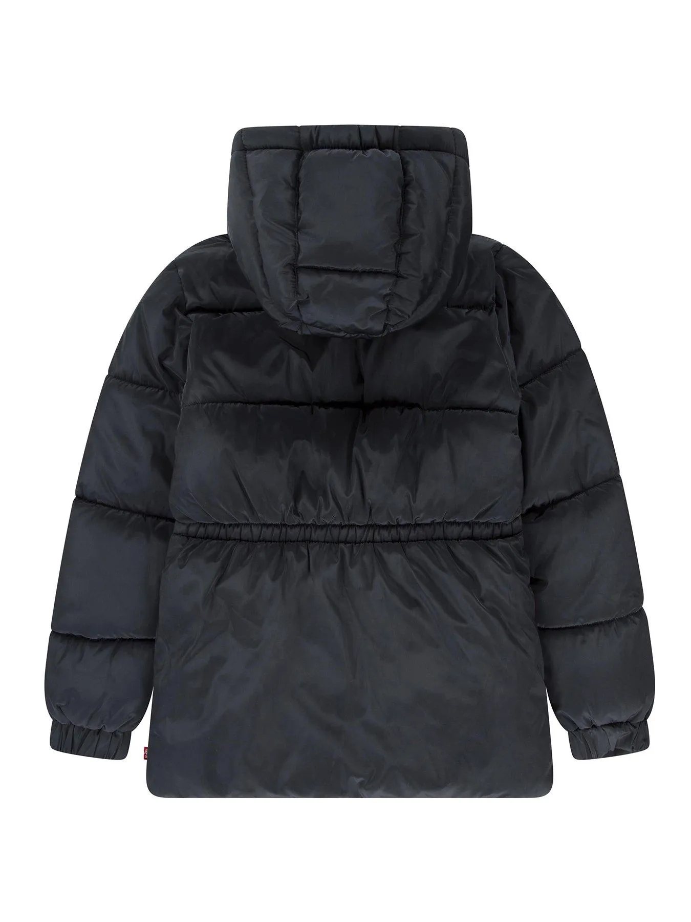 Levi's Girls Thigh Length Padded Coat - Black