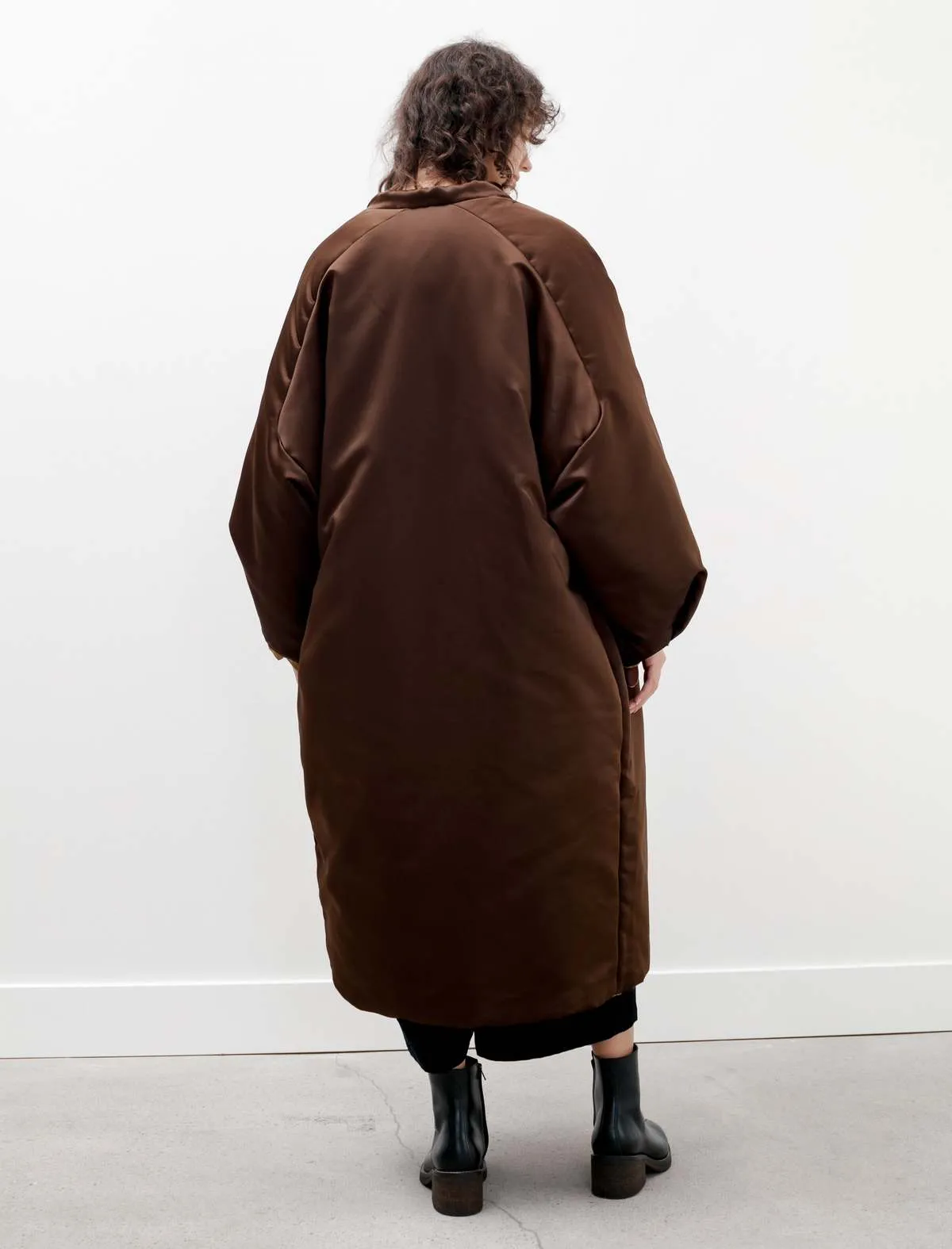 Lies Large Coat - Toffee Brown