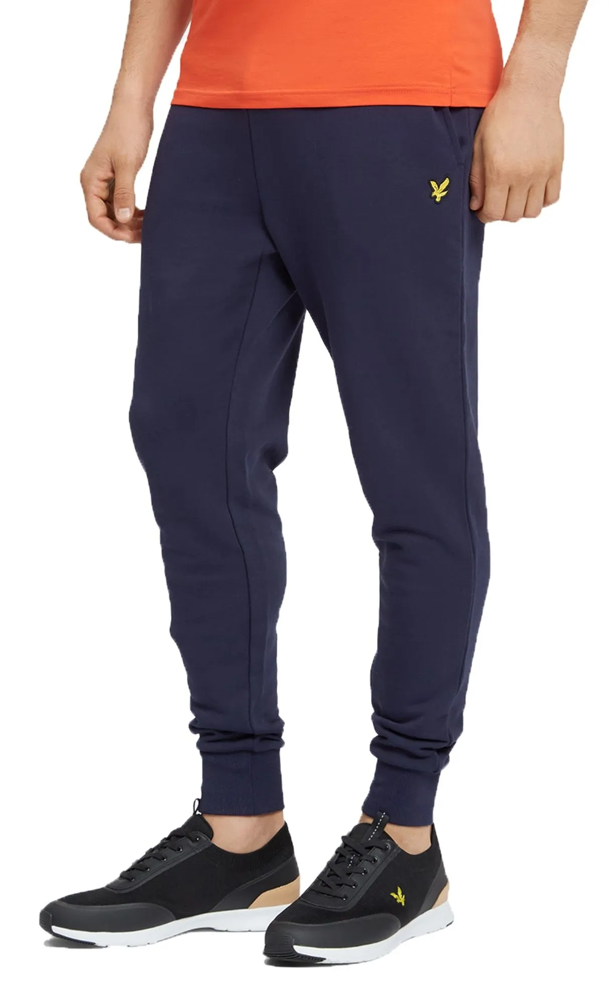 Lyle & Scott Skinny Logo Jogging Bottoms Navy