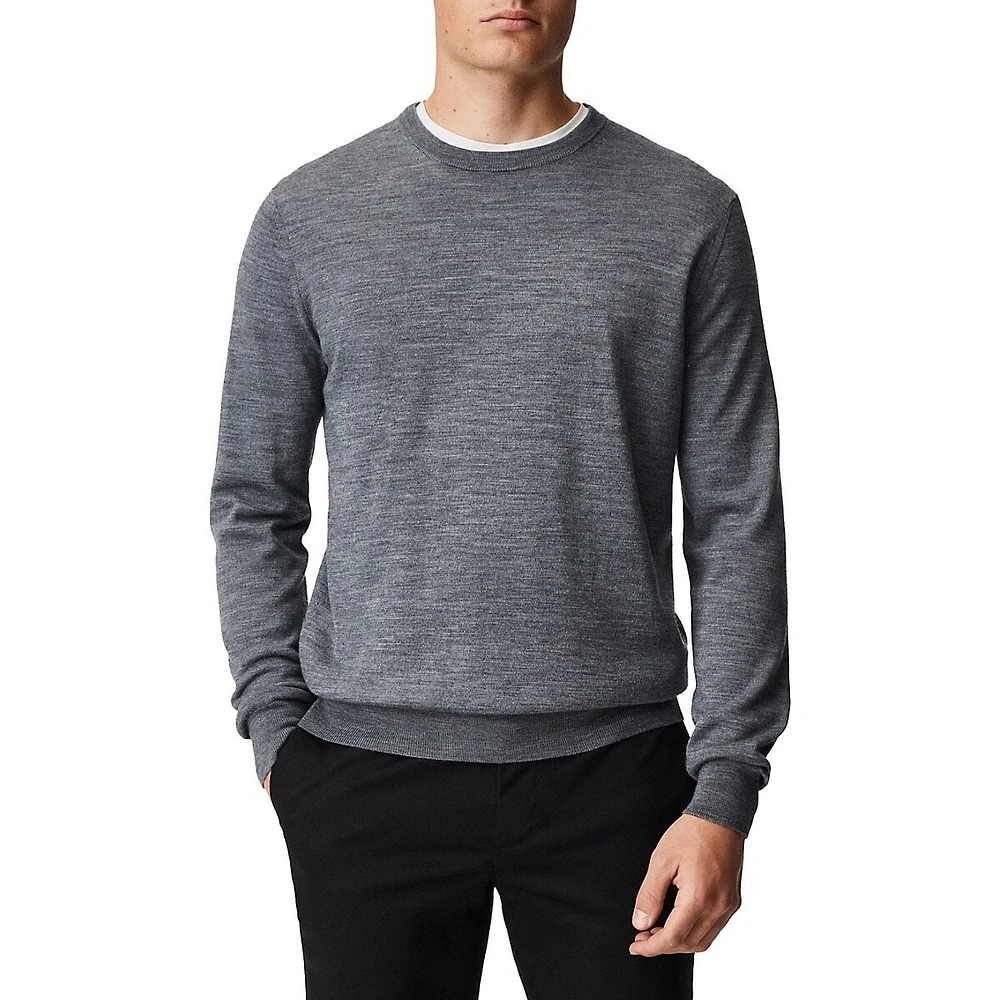 Mango Crewneck Woollen Sweater