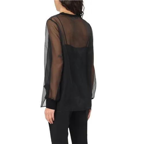 MaxMara  |Silk organza blouse