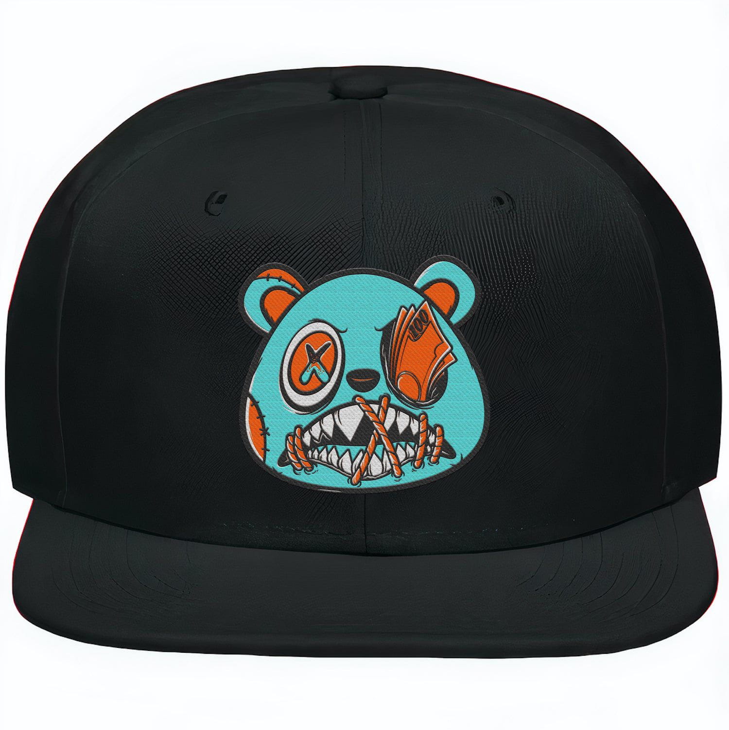 Miami Dolphins Dunks Snapback Hat to Match : MIAMI MONEY TALKS BAWS