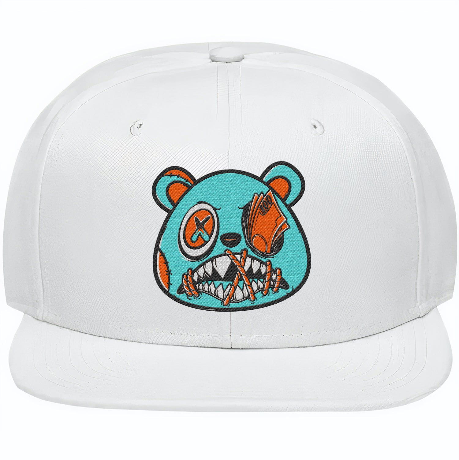 Miami Dolphins Dunks Snapback Hat to Match : MIAMI MONEY TALKS BAWS