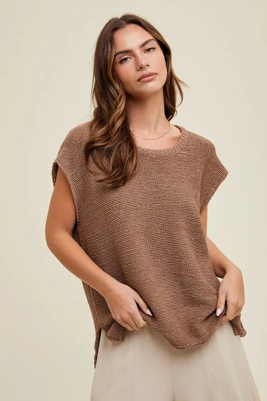 Mocha Sweater Top