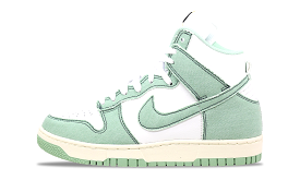 Nike Dunk High 1985 Enamel Green Denim (W)