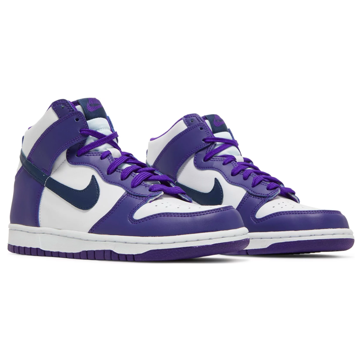 Nike Dunk High Electro Purple Midnight Navy (GS)