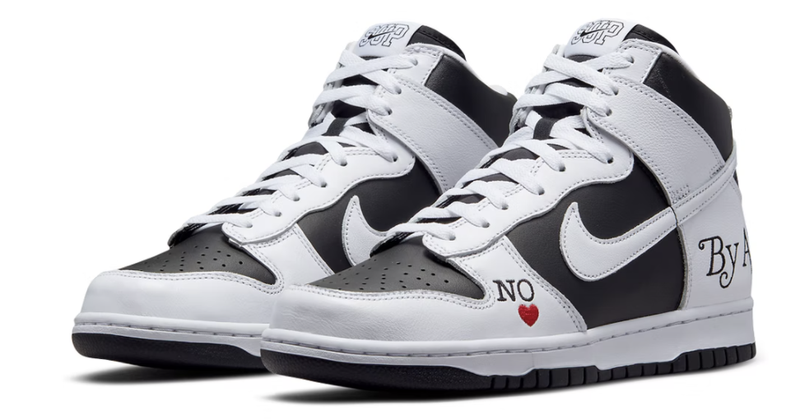 Nike SB Dunk High Supreme By Any Means Black