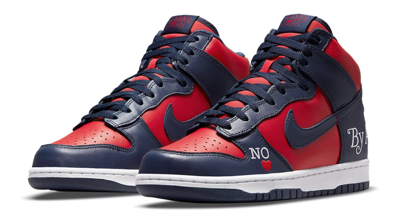 Nike SB Dunk High Supreme By Any Means Navy