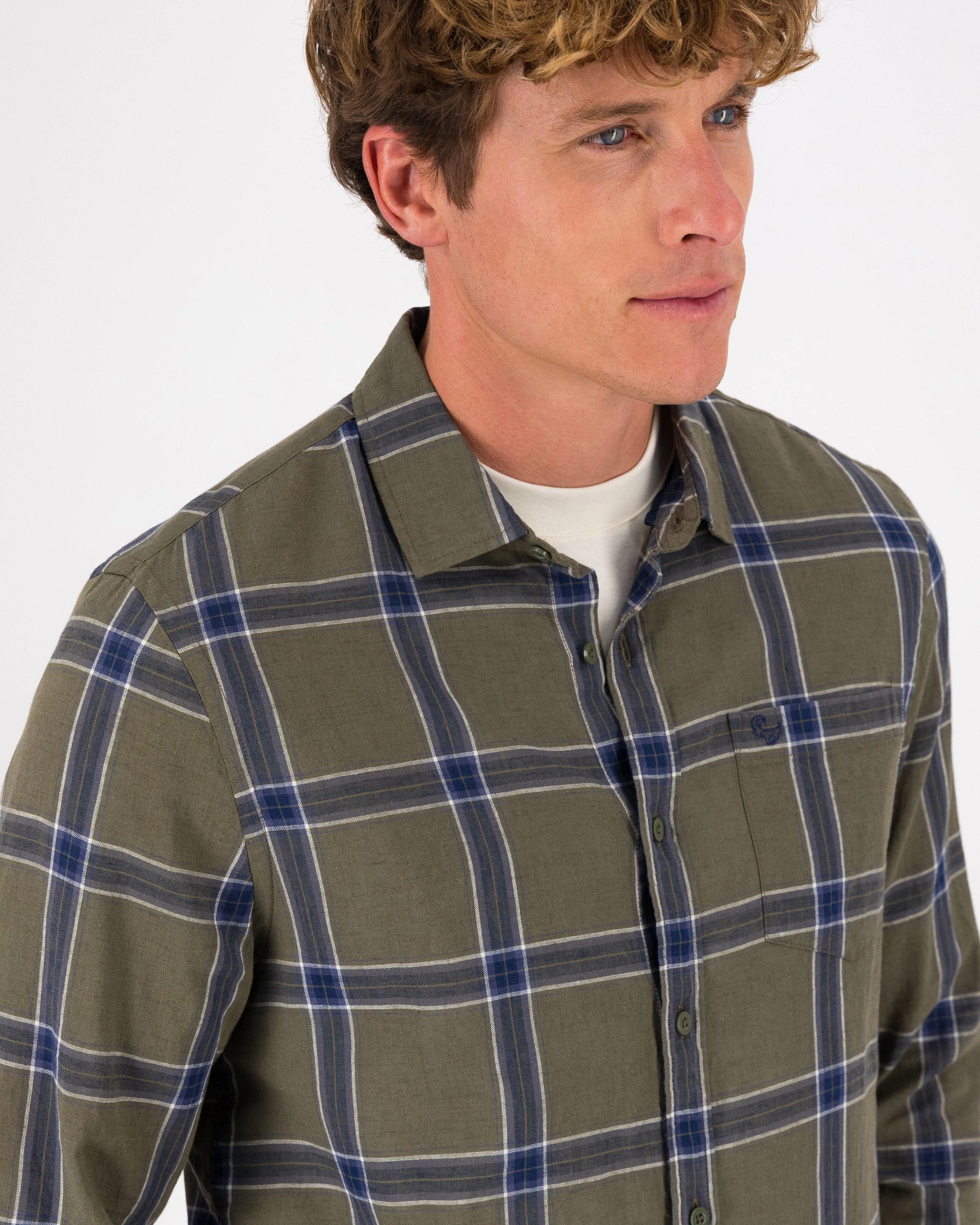 Old Khaki Men’s Lucas Slim Fit Check Shirt | Cape Union Mart