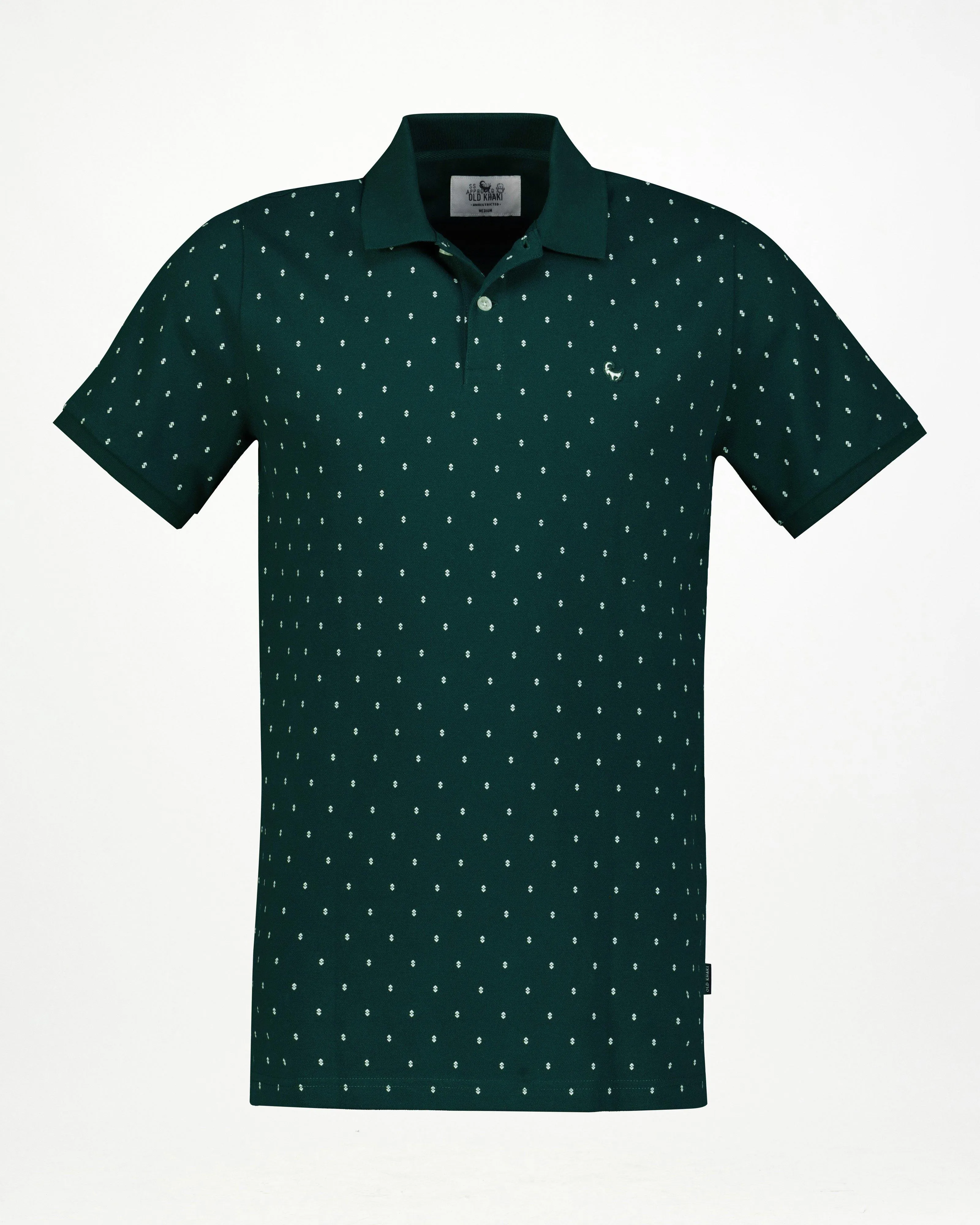 Old Khaki Men’s Mac Cotton Pique Golfer | Cape Union Mart