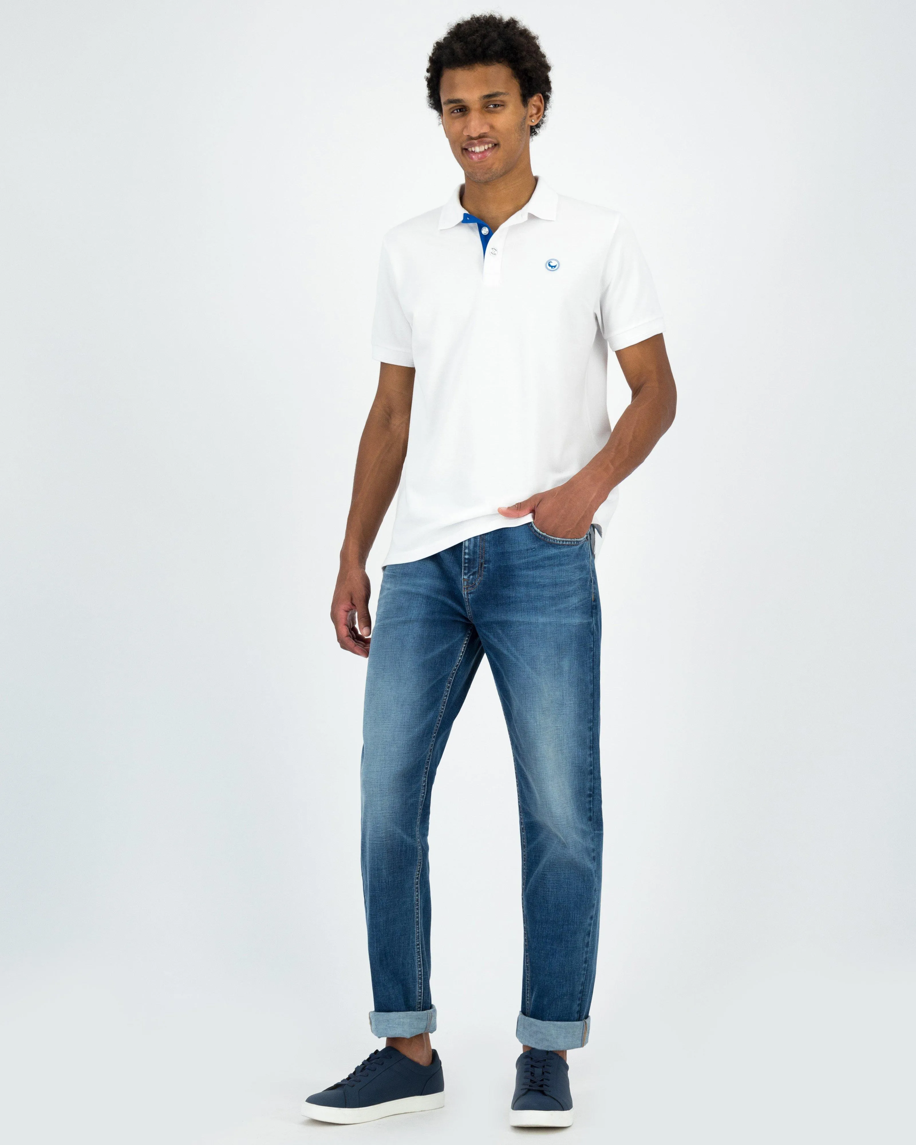 Old Khaki Men's Marley Badge Golfer | Cape Union Mart