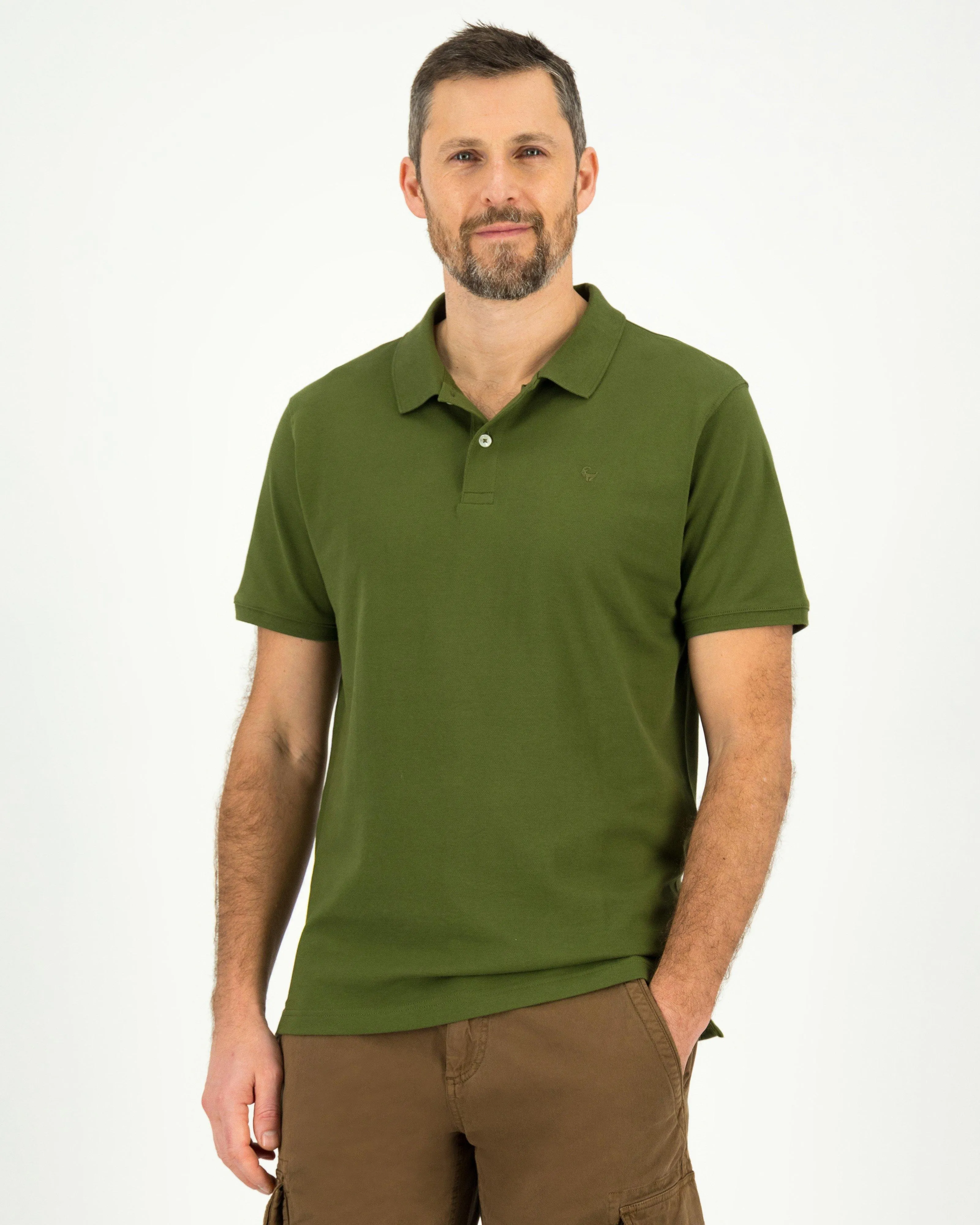 Old Khaki Men's Otis Standard Fit Golfer | Cape Union Mart