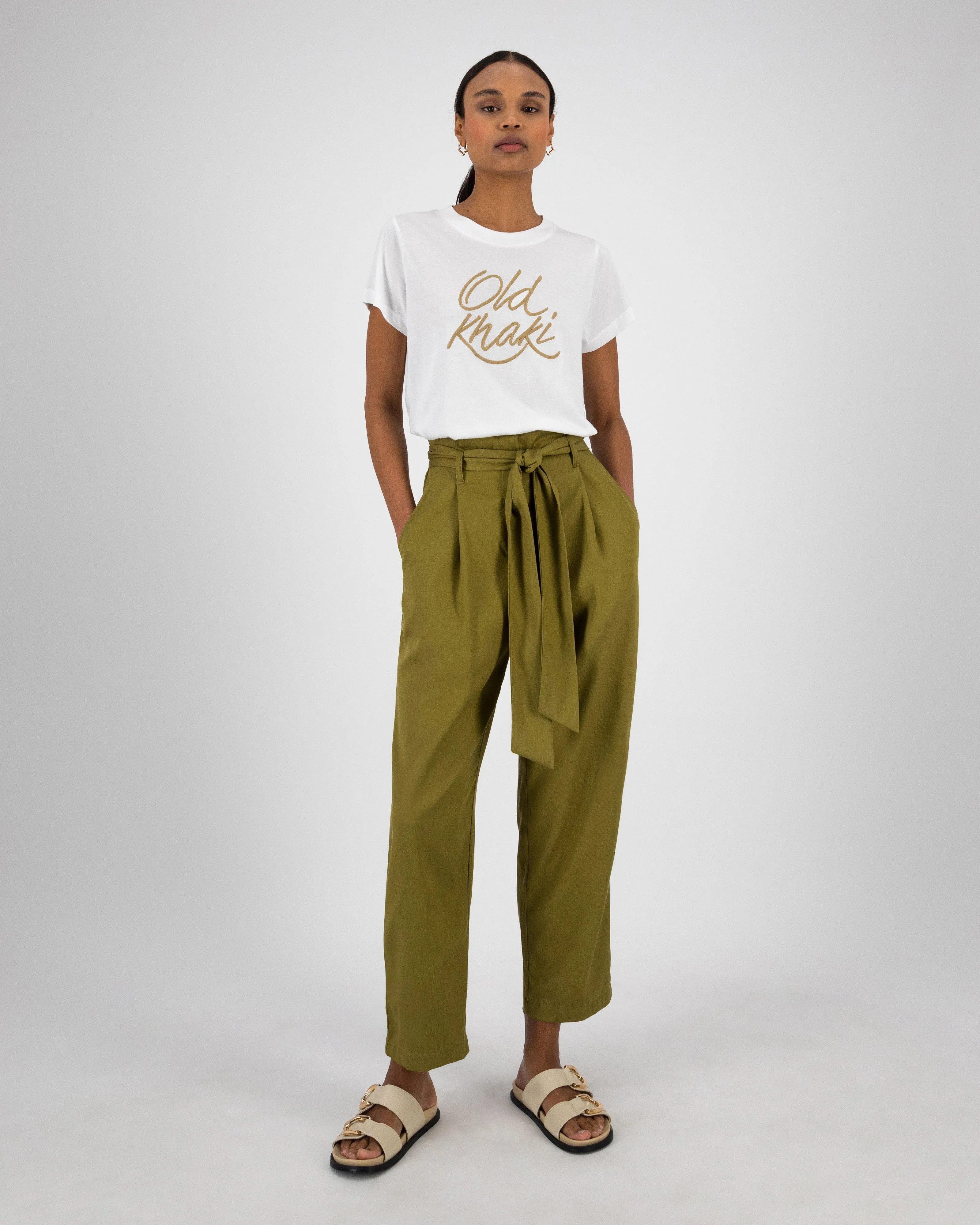 Old Khaki Women’s Skyla Branded T-shirt | Cape Union Mart