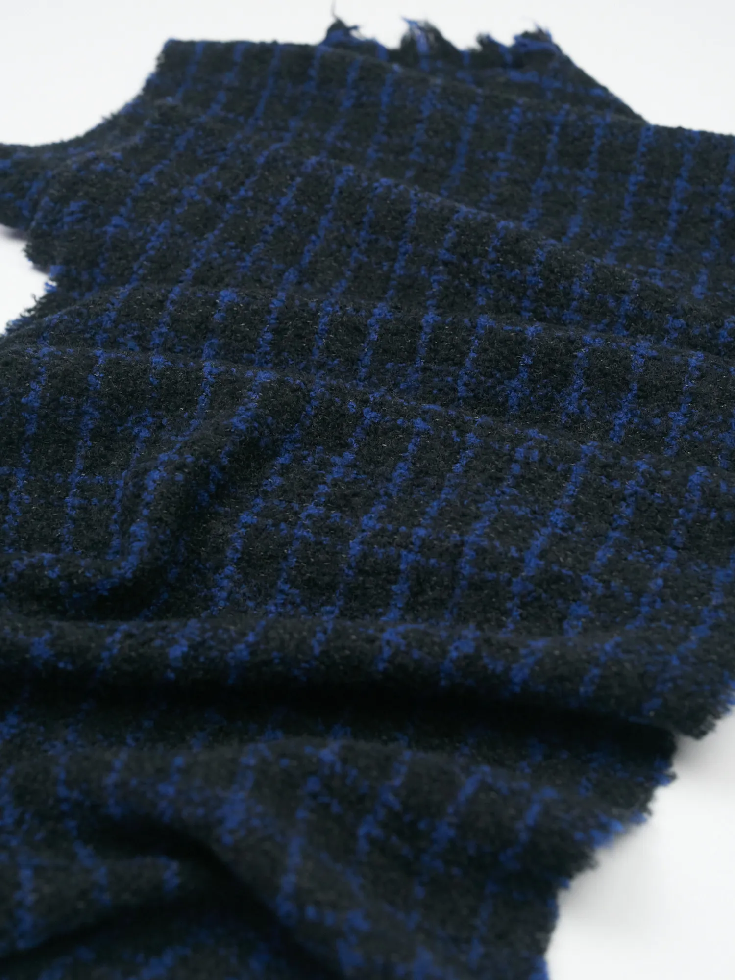 Paris Scarf Blue/ Charcoal 