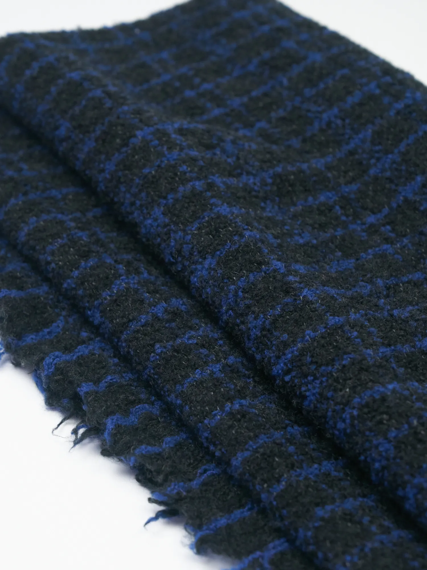 Paris Scarf Blue/ Charcoal 