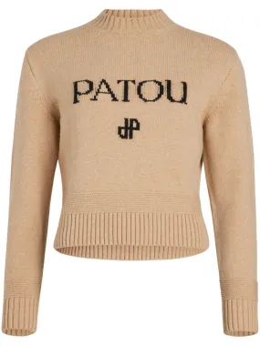 PATOU INTARSIA SWEATER