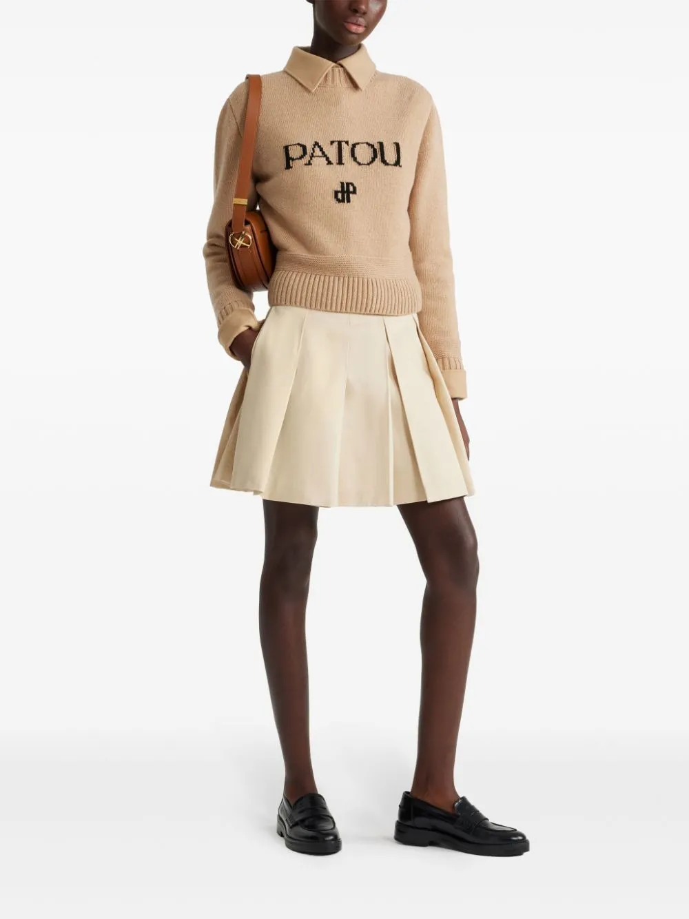 PATOU INTARSIA SWEATER