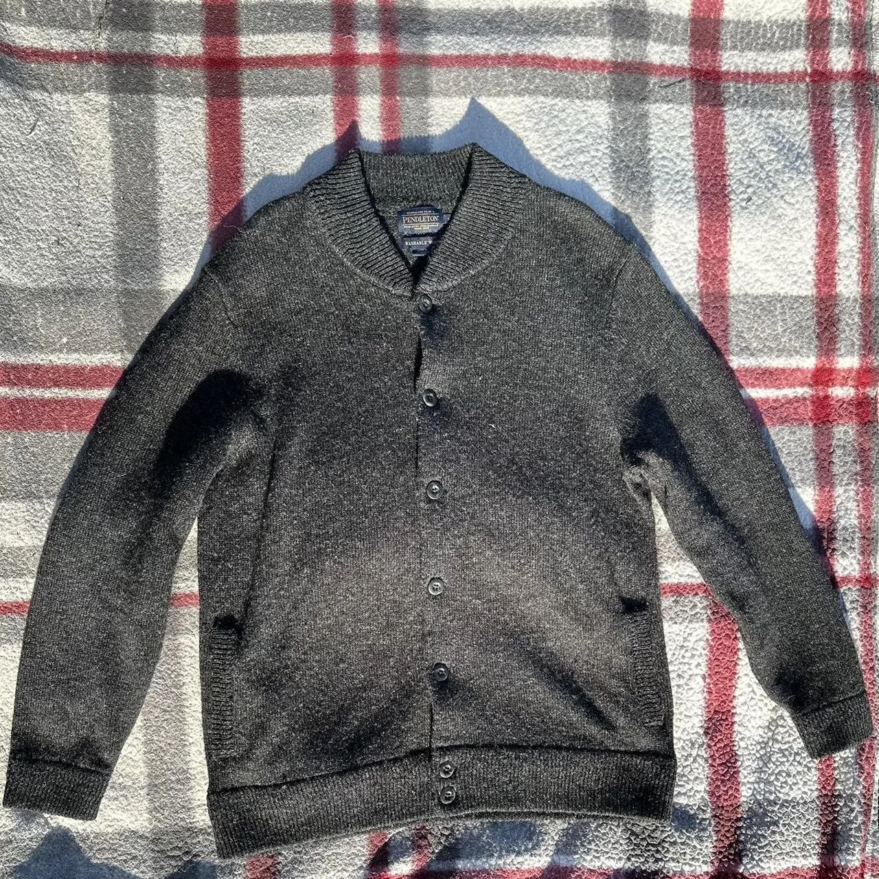 Pendleton Men's Black Cardigan