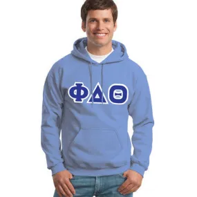 Phi Delta Theta Hanes 10oz. Hoodie - Hanes F170 - TWILL