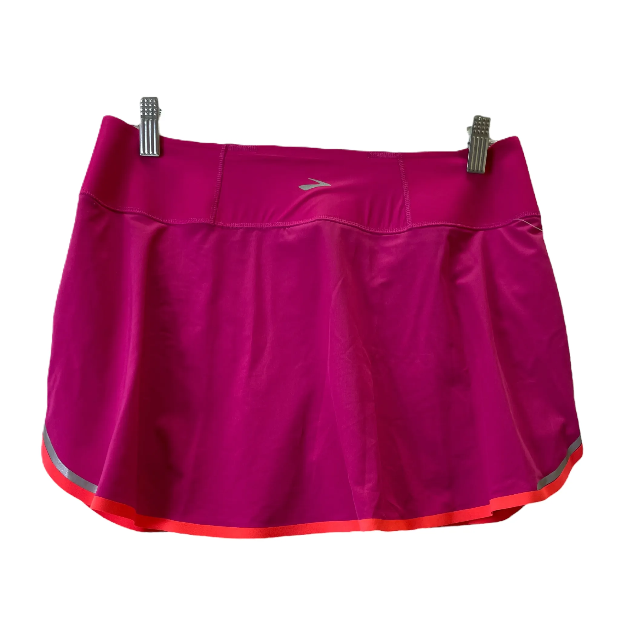 Pink Athletic Skort By Brooks, Size: S