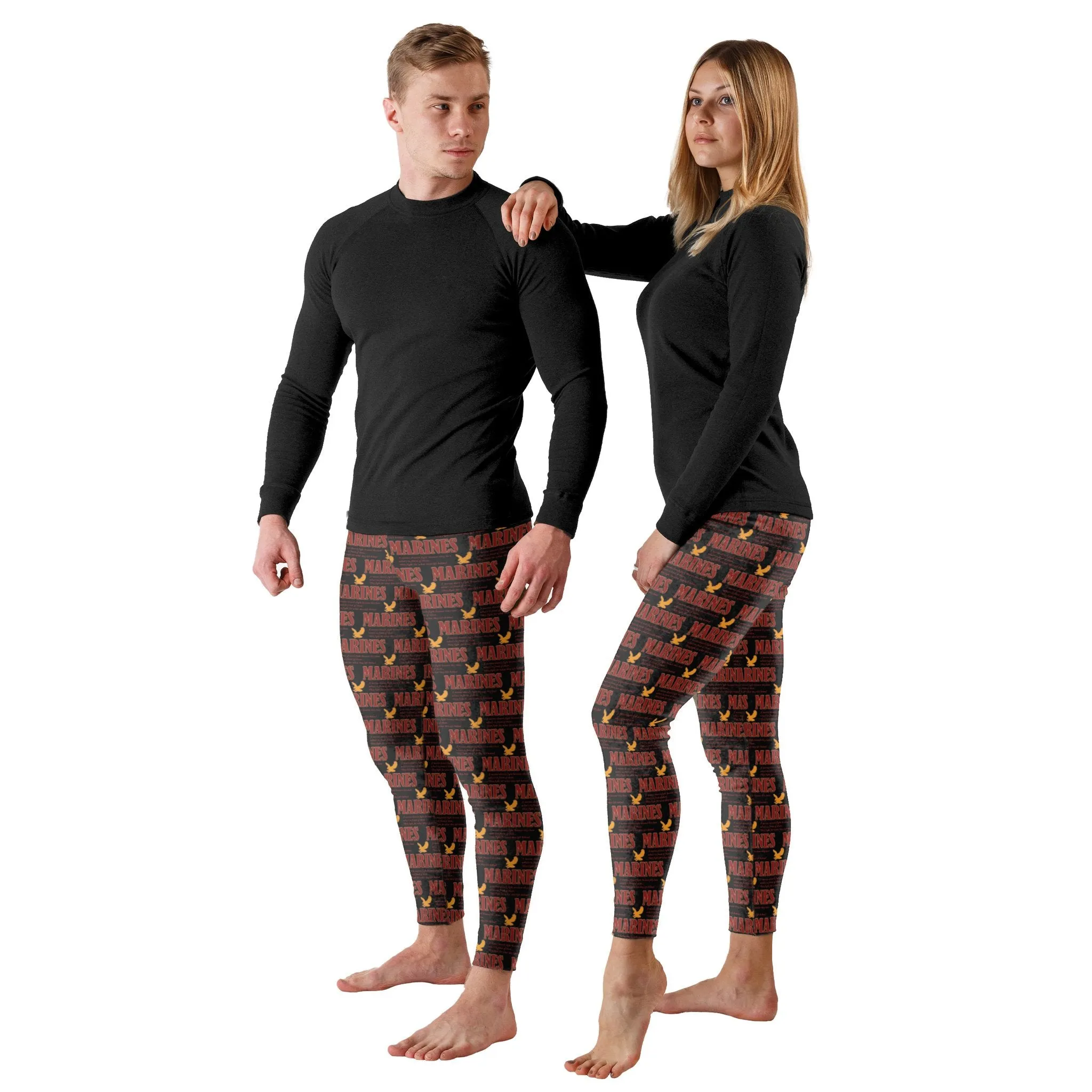 Protect & Serve - Marines Print Leggings