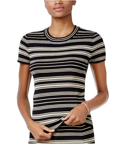 Rachel Roy Womens Striped Sweater Embellished T-Shirt