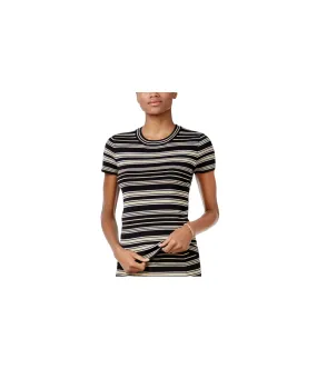 Rachel Roy Womens Striped Sweater Embellished T-Shirt