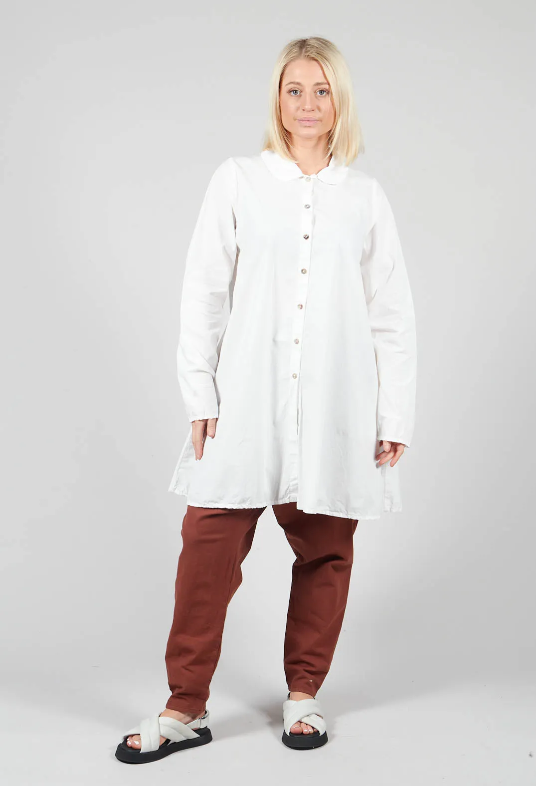 Saagerat Blouse in Schnee